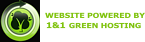 1&1 green hosting logo